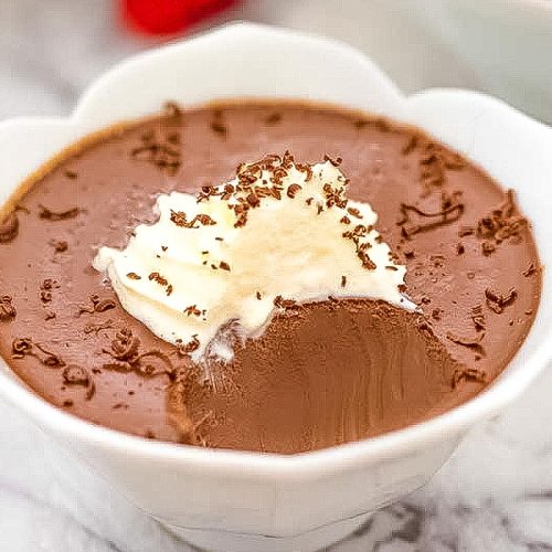 Keto Chocolate Custard Recipe