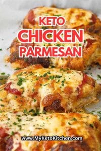 The Best Keto Chicken Parmesan (Parmigiana)