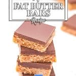 Keto Almond Butter Snack Bars No Bake Recipe