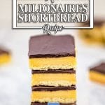 Keto caramel slice, also called millionaires shortbread.