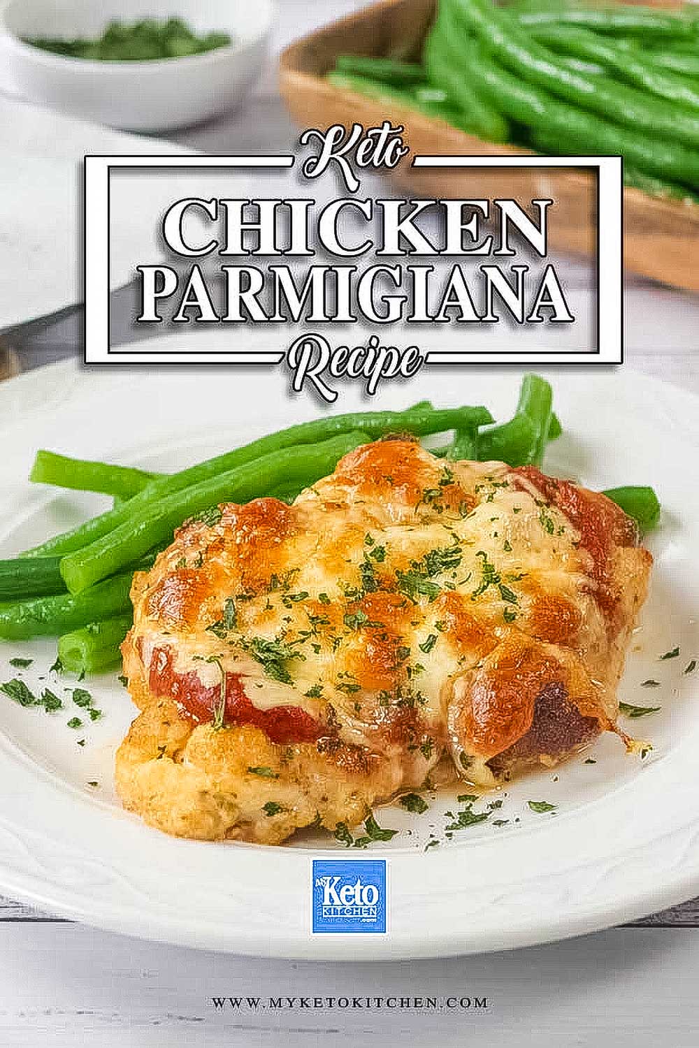 The Best Keto Chicken Parmesan / Parmigiana Recipe (2g Carbs)