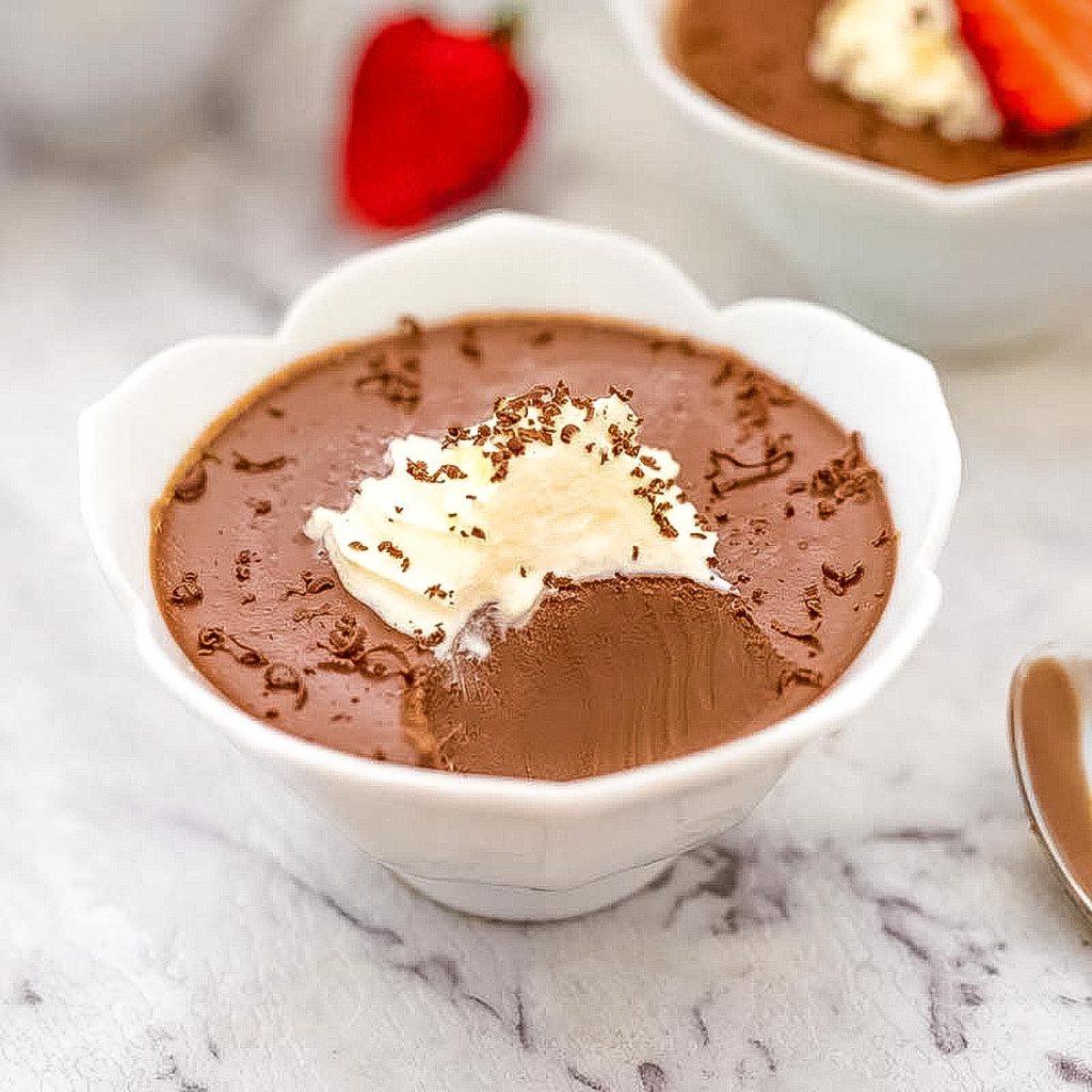 Keto Chocolate Custard - Pots De Creme