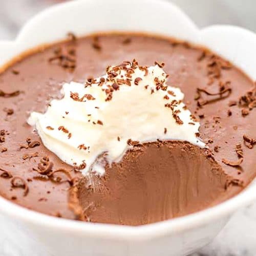 Keto Chocolate Custard