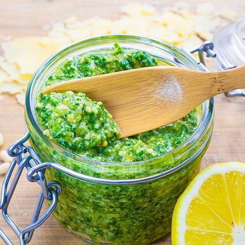 Keto Pesto Recipe Parmesan, Rocket & Pine Nut (1g Carbs) My Keto Kitchen