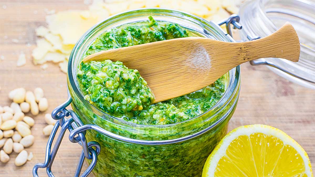 Keto Pesto Recipe Parmesan, Rocket & Pine Nut (1g Carbs) My Keto