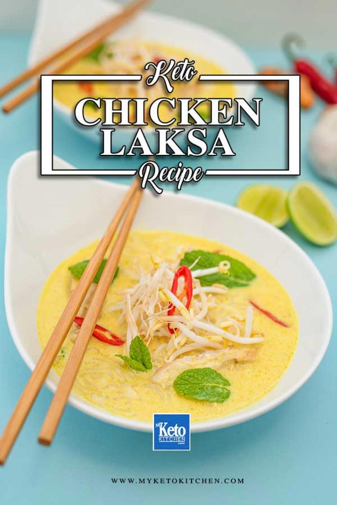 Chicken Laksa Soup Recipe.