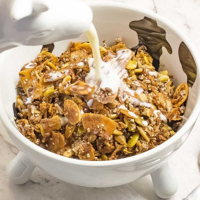 Keto Cereal Recipe (2g Carbs) – Super Healthy