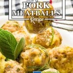 How to make pork meatballs