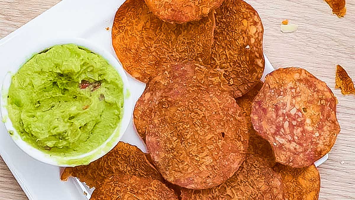 Salami Chips 2 Ingredients My Keto Kitchen