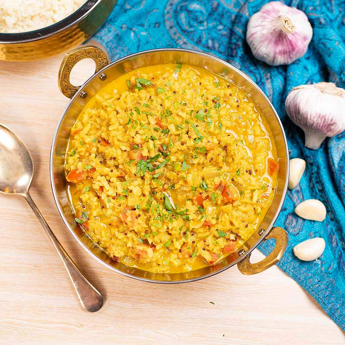 Keto Cauliflower Curry - Indian Dal Recipe