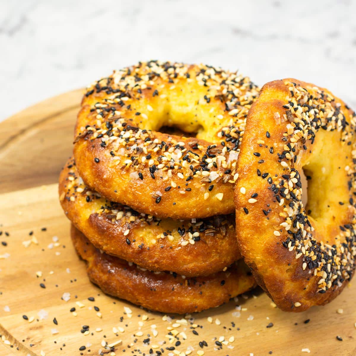 Keto bagels.