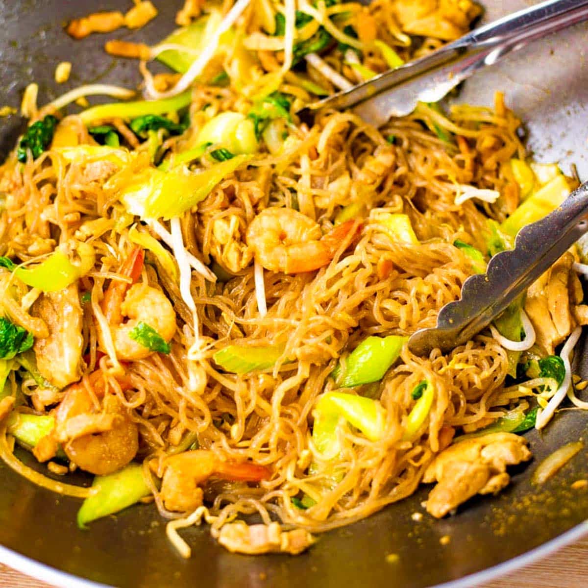 Keto stir fried noodles.