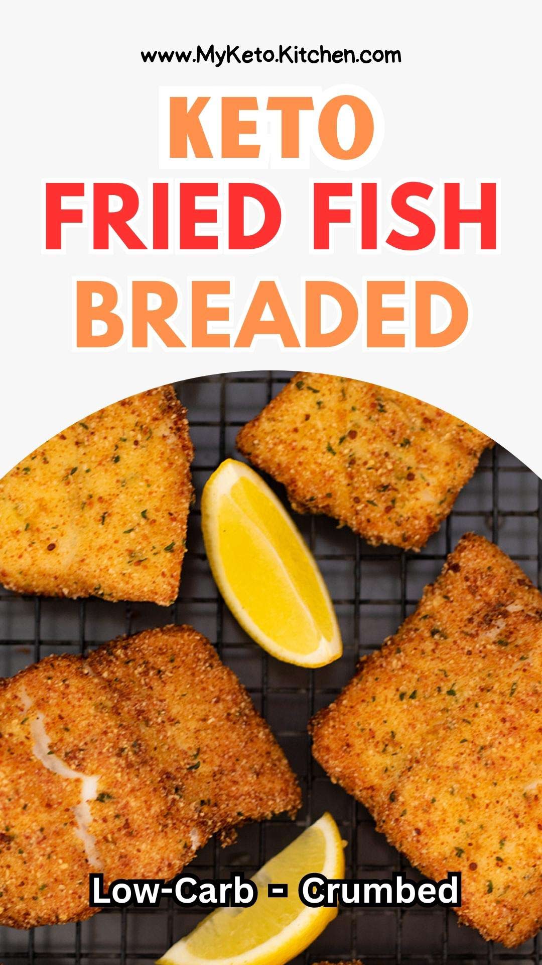 Keto Fried Fish Breaded (2g Carbs) Recipe by My Keto Kitchen