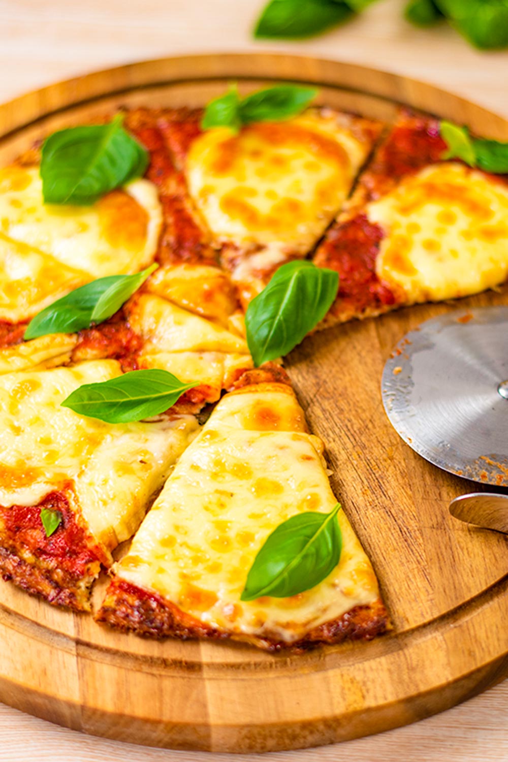 The Best Keto Cauliflower Pizza Crust Super Easy