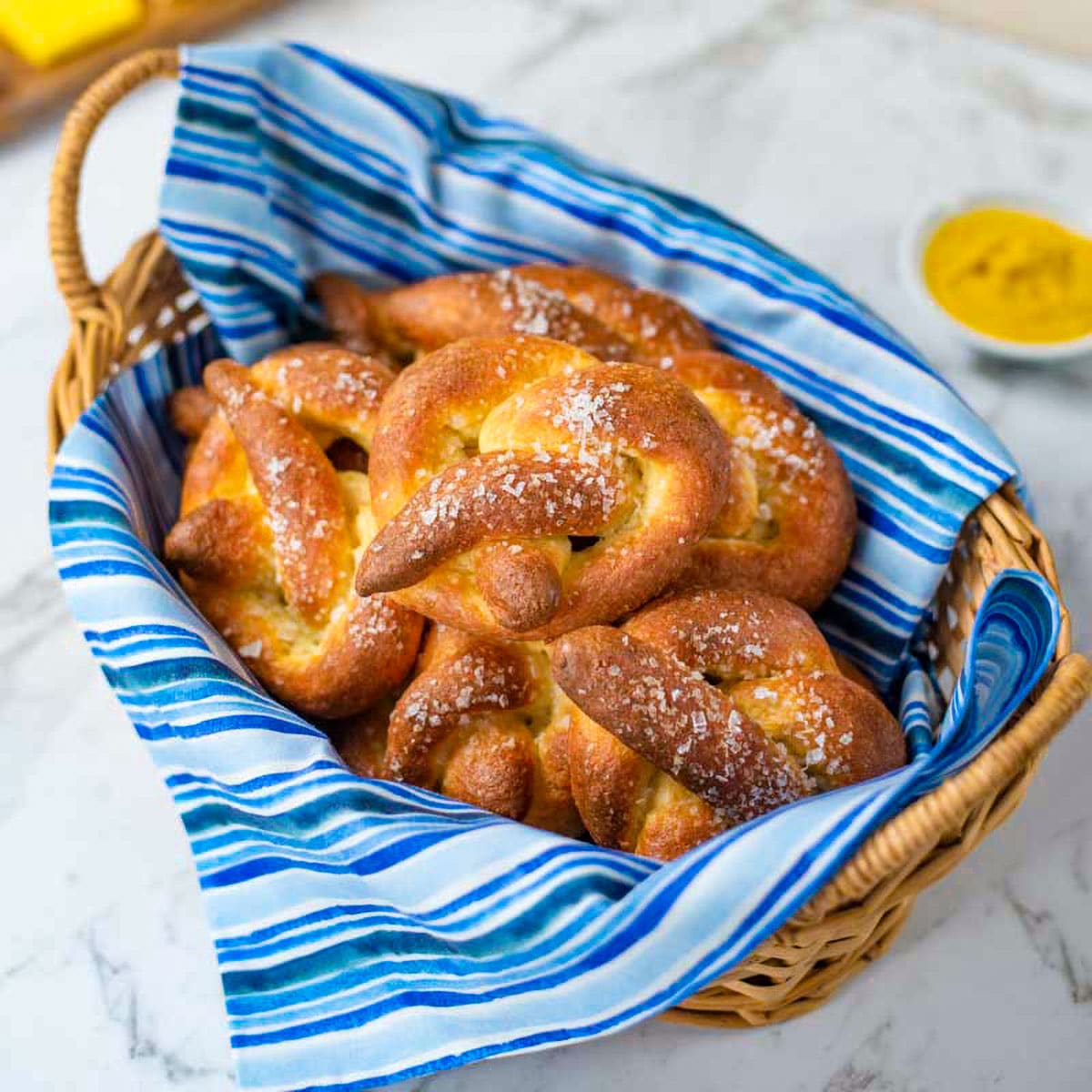 Keto Soft Pretzels, Soft and Chewy