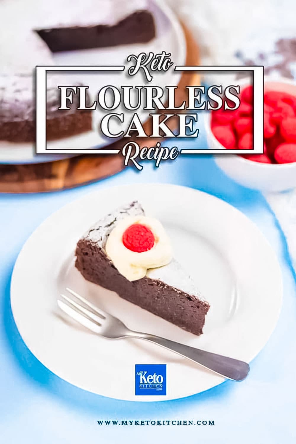 Easiest Keto Flourless Chocolate Cake Just 3 Ingredients