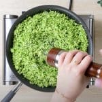 Broccoli rice step 4