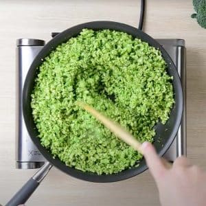 Broccoli rice step 5