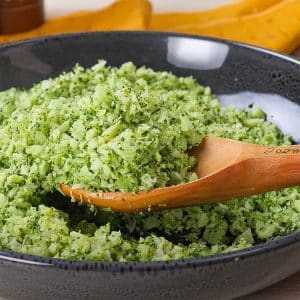 Broccoli rice step 6