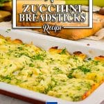 Keto bread sticks - Cheesy zucchini.