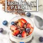 Keto-friendly yogurt parfait recipe.