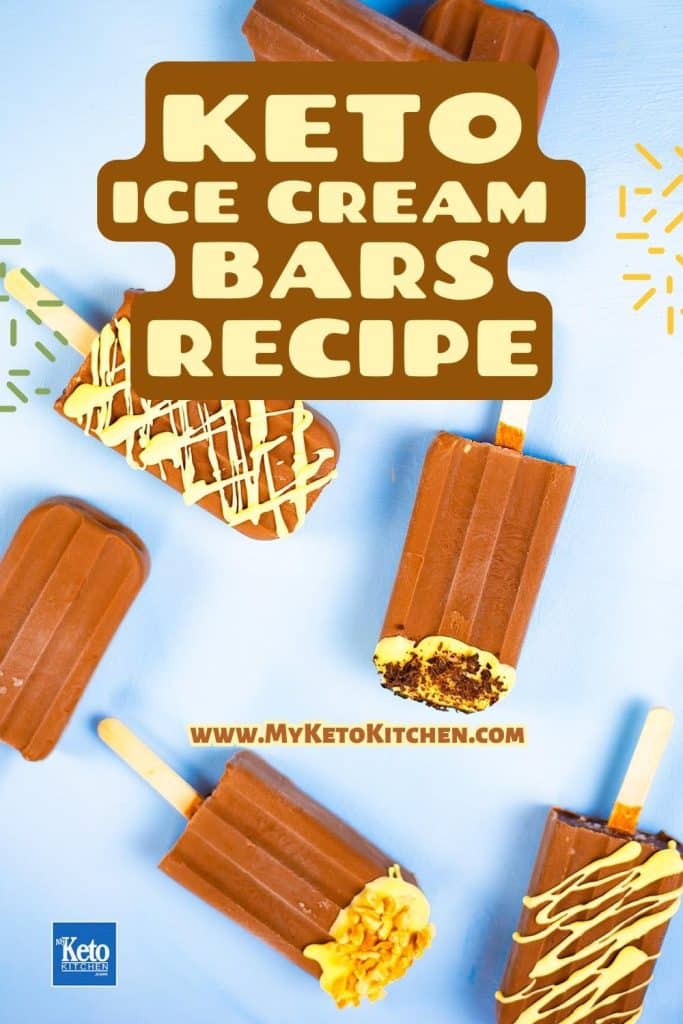 Keto ice cream bars.