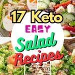 Keto salad recipes.