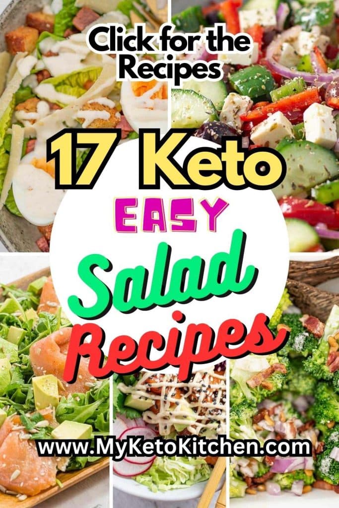 Keto salad recipes.
