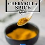 How to make chermoula spice blend meat rub mix.