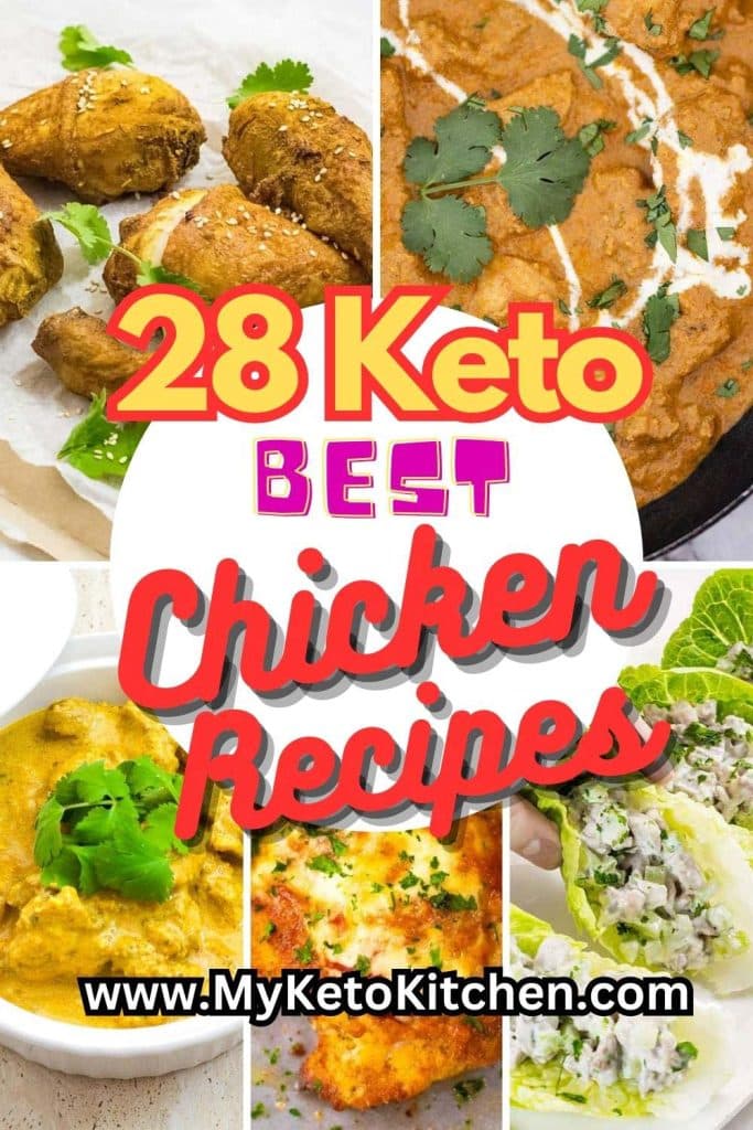 28 easy keto chicken recipe ideas.