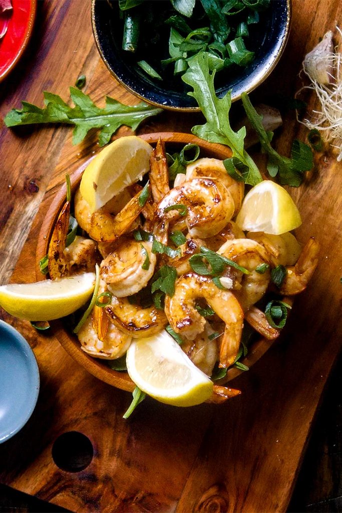 Delicious special shrimp recipe.