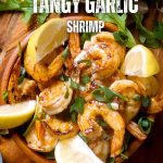 Delicious Tangy Garlic Shrimp Recipe with a Special Ingredient Hack that will fill your mouth Full of Flavor.