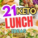 5 keto lunch meals.