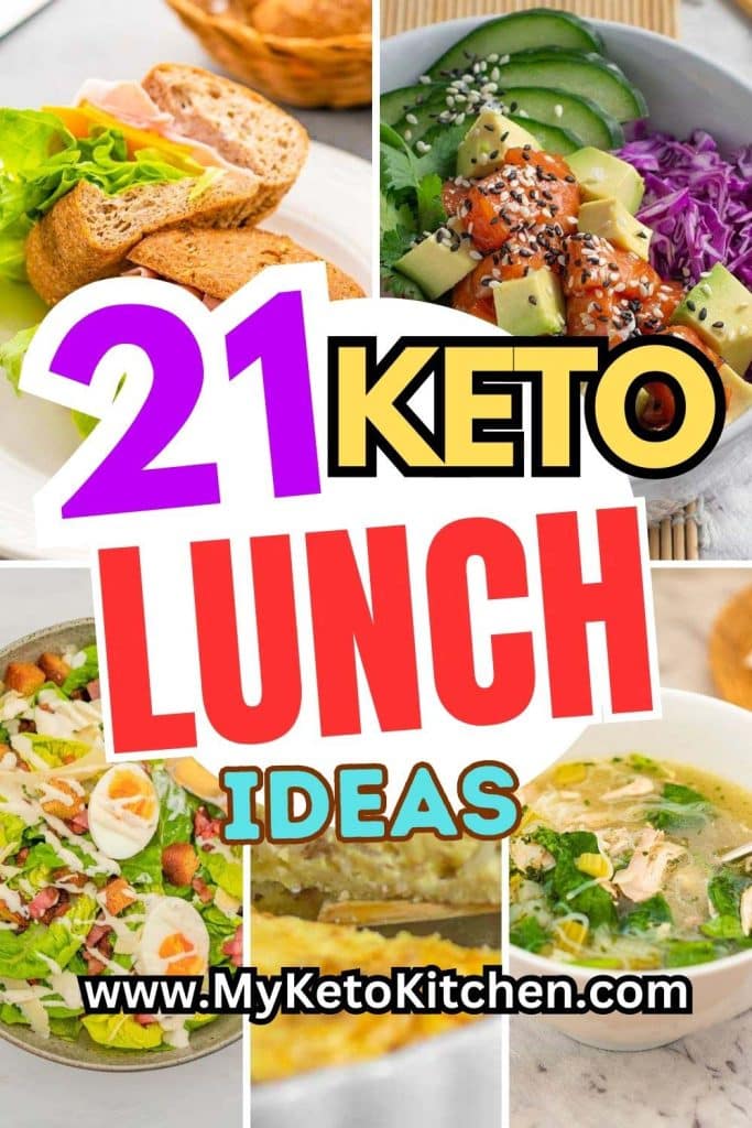 5 keto lunch meals.