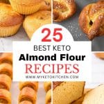 5 keto almond flour recipes.