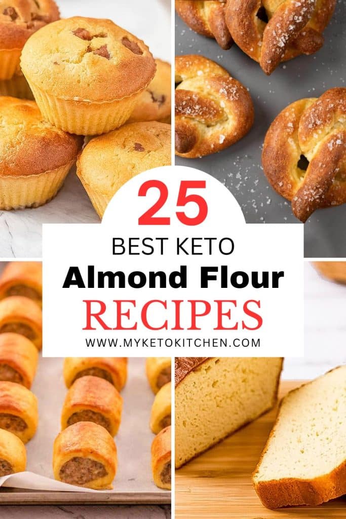 5 keto almond flour recipes.