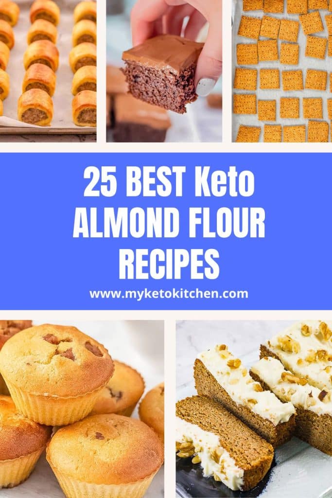 5 keto almond flour recipes.