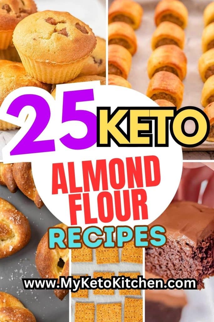 5 keto almond flour recipes.
