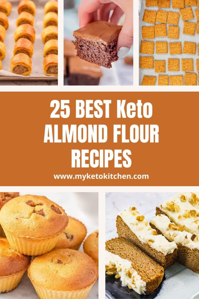 5 keto almond flour recipes.