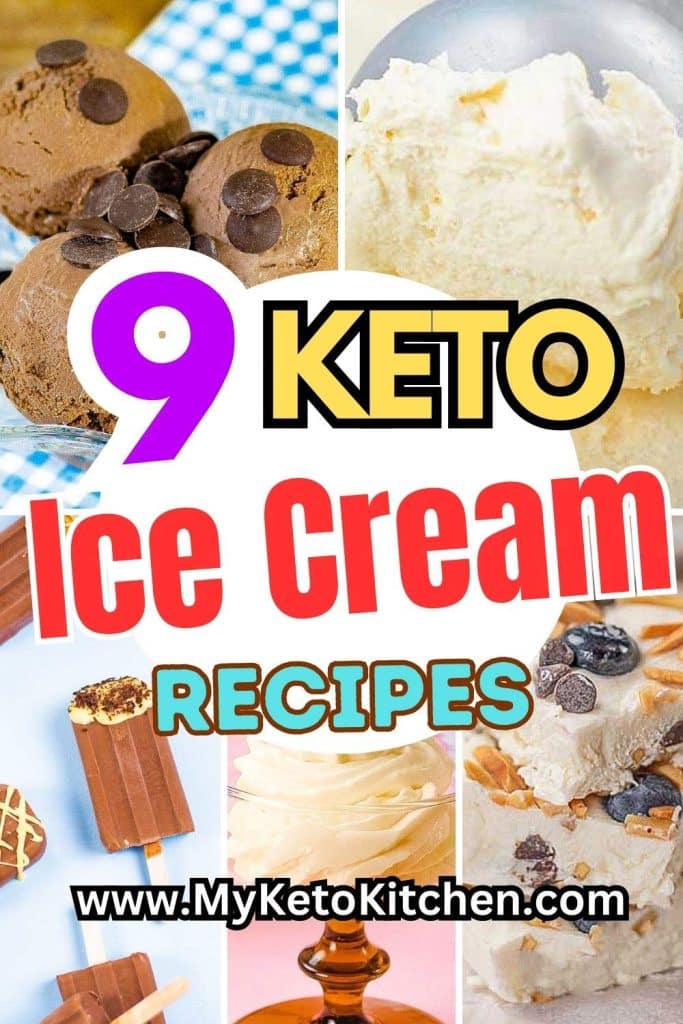 5 keto ice creams. Chocolate, soft serve, yogurt, no churn, ice cream bars.