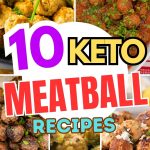 Five keto meatball dishes.