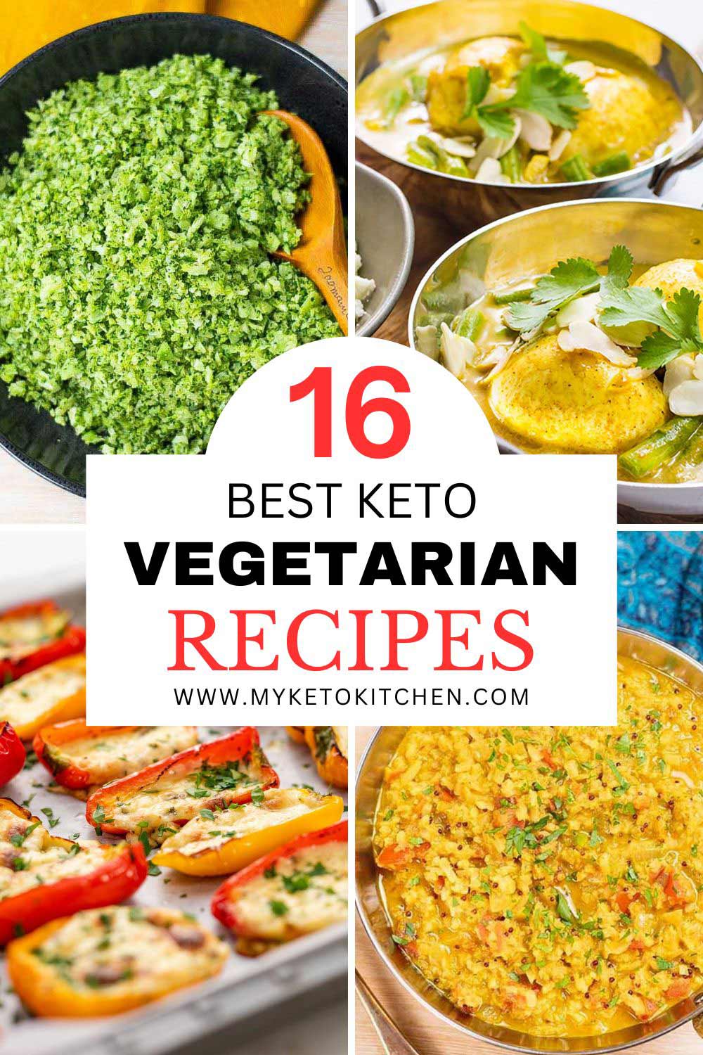16 Best Keto Vegetarian Recipes by My Keto Kitchen