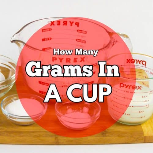 How Many Grams Are There In A Cup?